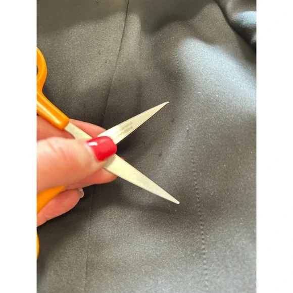 80s Victor Costa Nahdree Evening Dress Size 8 Black White Flower Off Shoulder - Picture 13 of 15